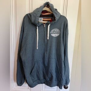 NFR Pro Rodeo Golf Tournament Zip Up Hoodie